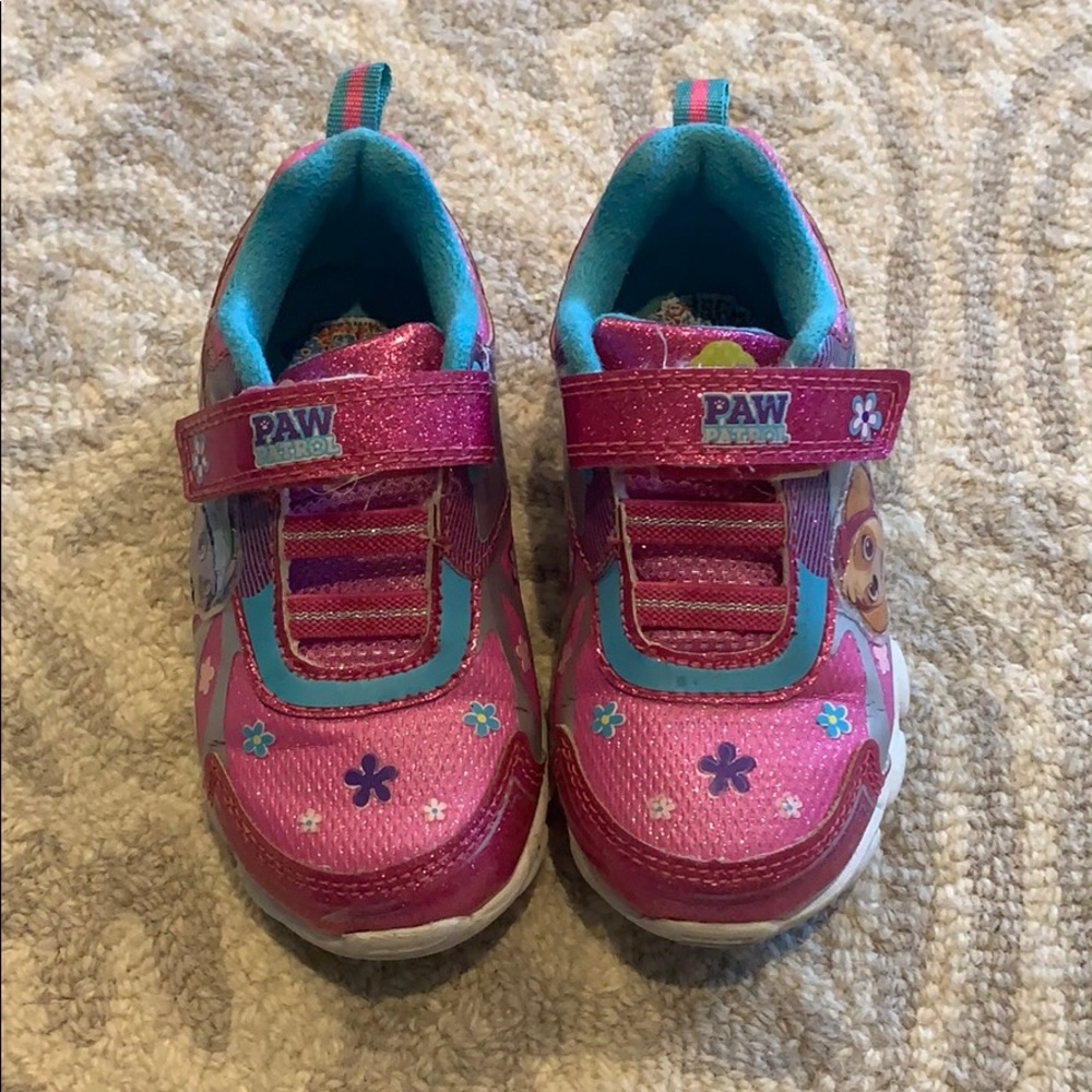 Paw patrol light up shoes